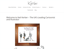 Tablet Screenshot of neilkerber.com